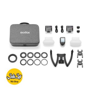 کیت فلاش ماکرو Godox MF12-DK2 with Bracket Kit for Sony