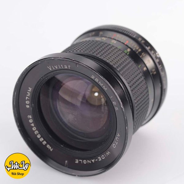 لنز دوربین نیکونAuto wide_Angle Vivitar 28mm - تصویر 5