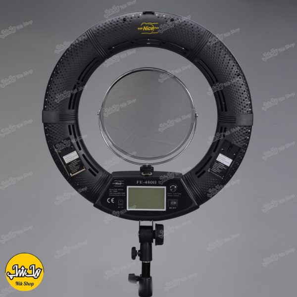 رینگ لایت عکاسی ریموت دار با صفحه نمایش  Ring light FE 480II - تصویر 2