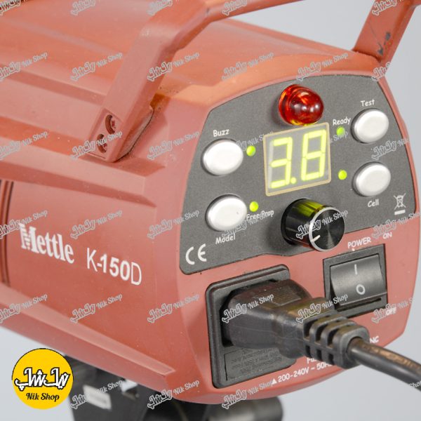 فلاش استودیویی متل Mettle studio flash K-150D - تصویر 3