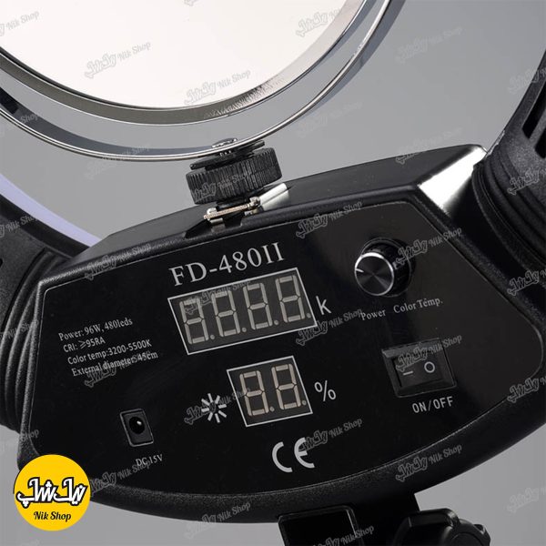 رینگ لایت  Ring light FD 480II - تصویر 3