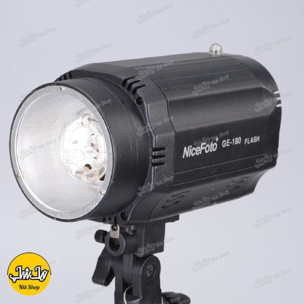 فلاش نایس فتو 180ژول NiceFoto Mini Studio  GE-180 - تصویر 2