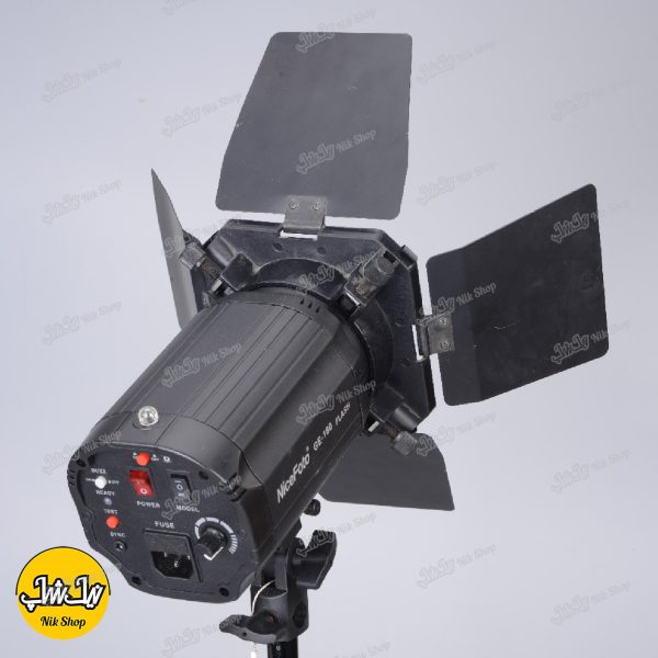 فلاش نایس فتو 180ژول NiceFoto Mini Studio  GE-180 - تصویر 7
