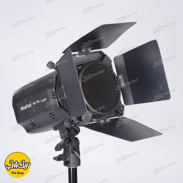 فلاش نایس فتو 180ژول NiceFoto Mini Studio  GE-180 - تصویر 6