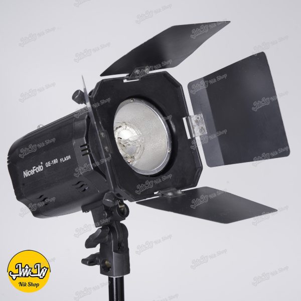 فلاش نایس فتو 180ژول NiceFoto Mini Studio  GE-180 - تصویر 5