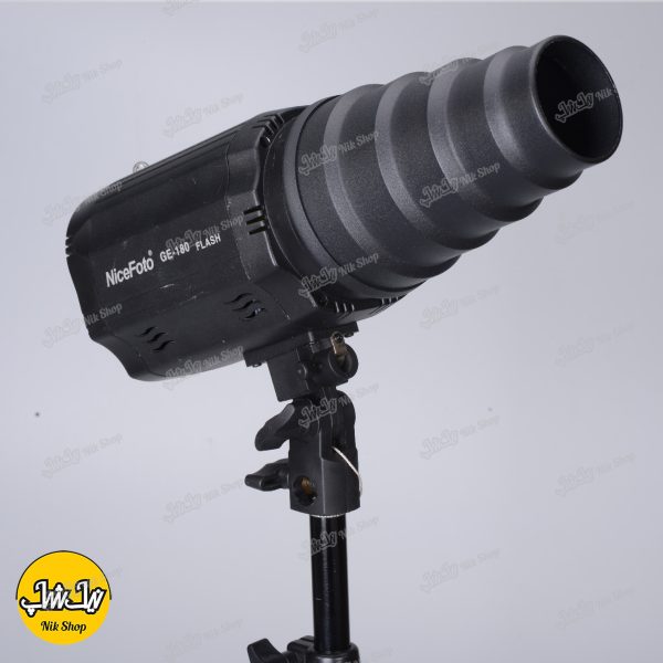فلاش نایس فتو 180ژول NiceFoto Mini Studio  GE-180 - تصویر 8