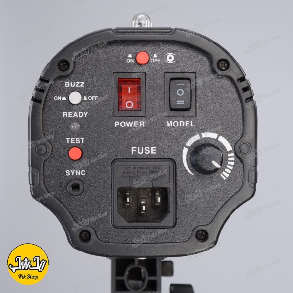فلاش نایس فتو 180ژول NiceFoto Mini Studio  GE-180 - تصویر 9