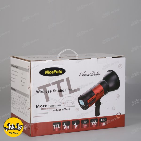 فلاش پورتابل نایس فتو سری N با قدرت 680ژول برای کانن NiceFoto TTL 680CN - تصویر 8