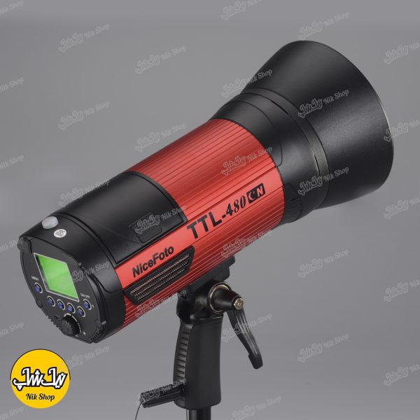 فلاش پرتابل برق و باطری نایس فوتو NiceFoto TTL 400 CN - تصویر 3