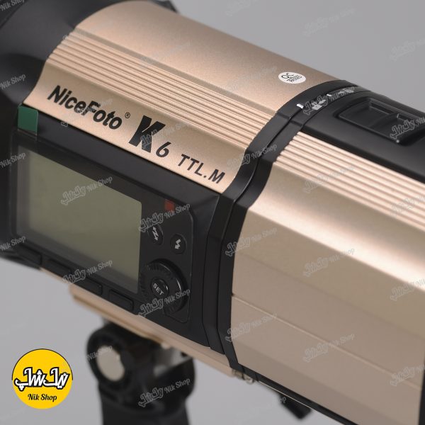 فلاش پورتابل نایس فوتو 6000ژول NiceFoto K6 TTL.M - تصویر 3