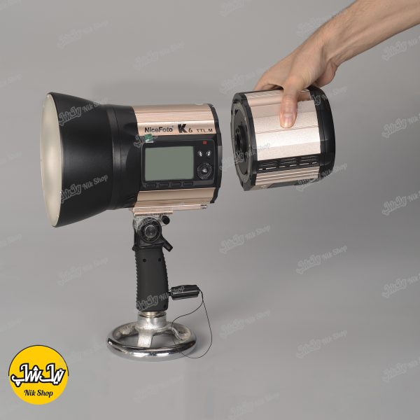 فلاش پورتابل نایس فوتو 6000ژول NiceFoto K6 TTL.M - تصویر 4