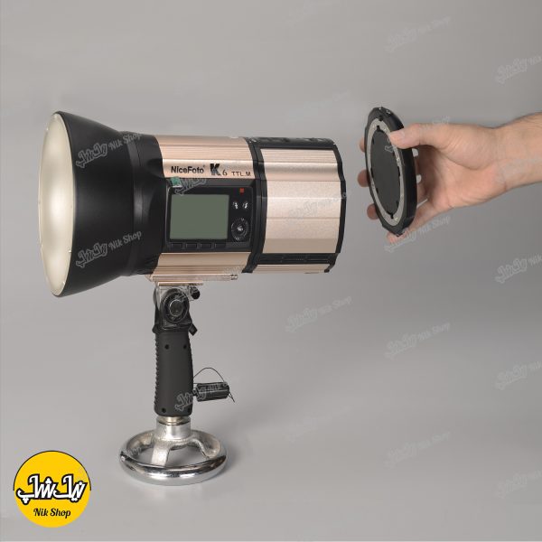 فلاش پورتابل نایس فوتو 6000ژول NiceFoto K6 TTL.M - تصویر 5